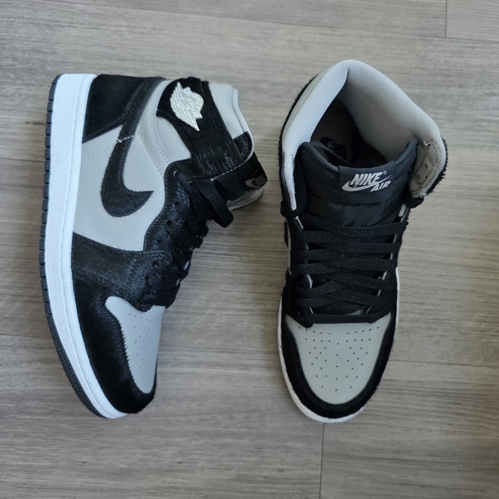 Nike Air Jordan 1 Retro High OG Women’s 8.5 | Medium Grey/Black/White | NWT